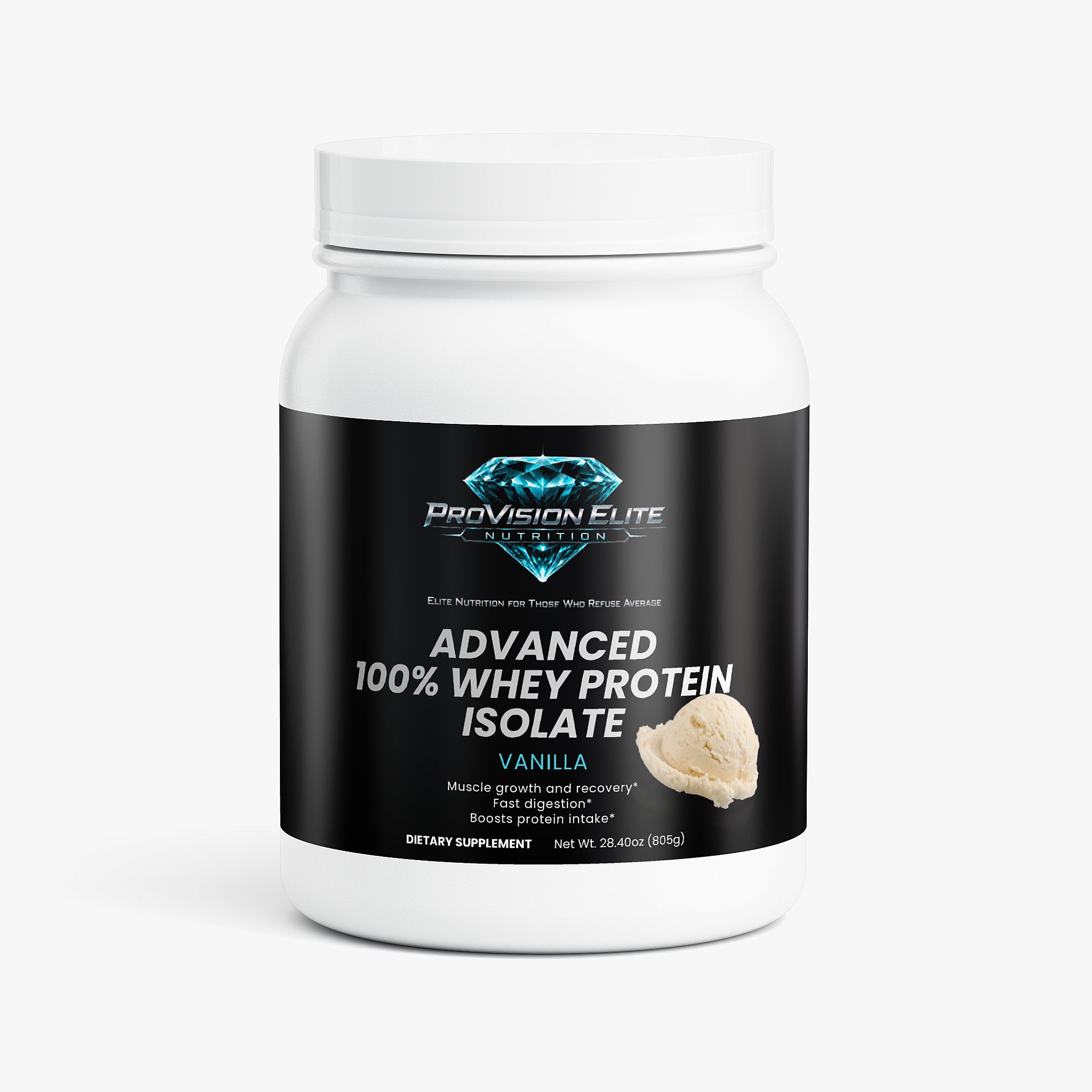 Advanced 100% Whey Protein Isolate (Vanilla)