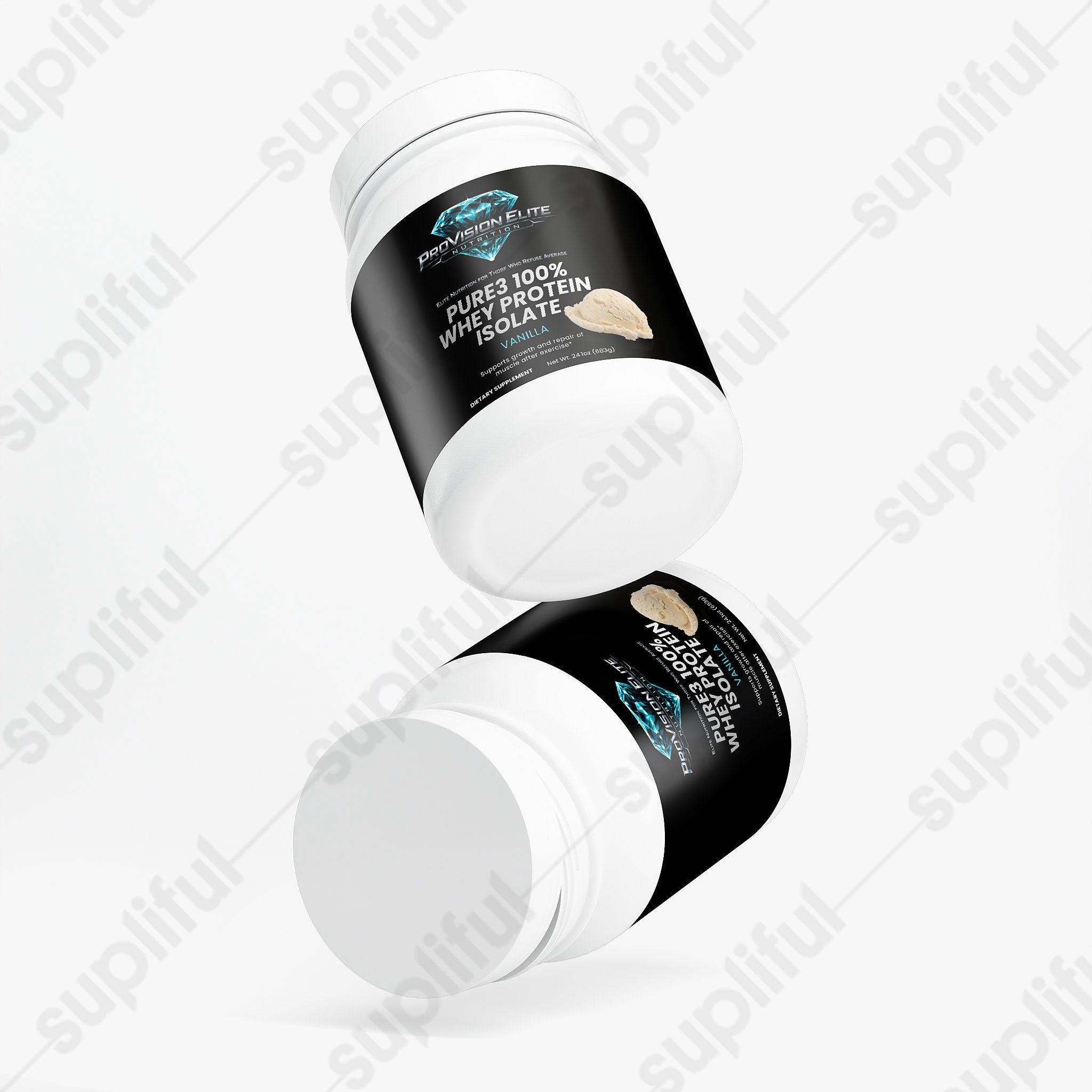 Pure3 100% Whey Protein Isolate (Vanilla)